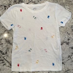 Women’s J.Crew Bikini Graphic Tee. Size small.